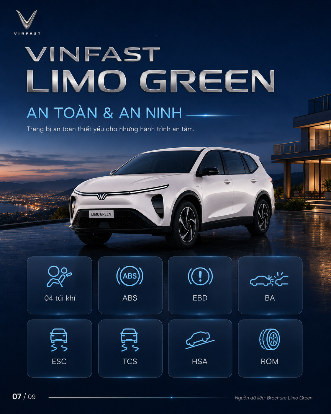 Thông số kỹ thuật xe điện VinFast Limo Green — ảnh 8