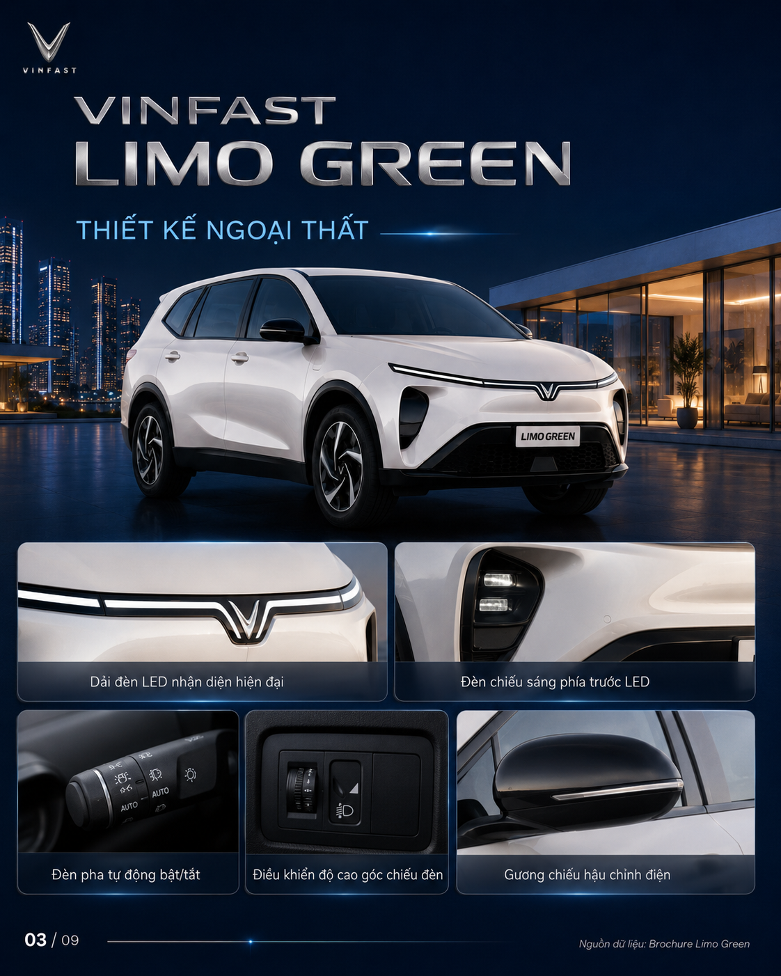 Thông số kỹ thuật xe điện VinFast Limo Green — ảnh 4