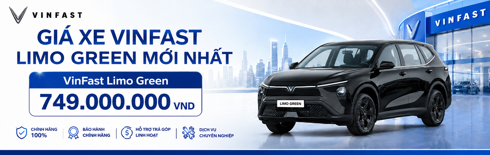 Giá xe Vinfast Limo Green mới nhất tại Vinfast Thăng Long