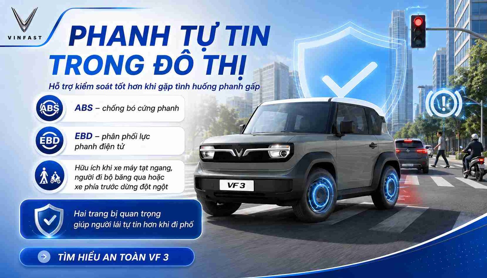 Trang bị an toàn của Vinfast VF 3
