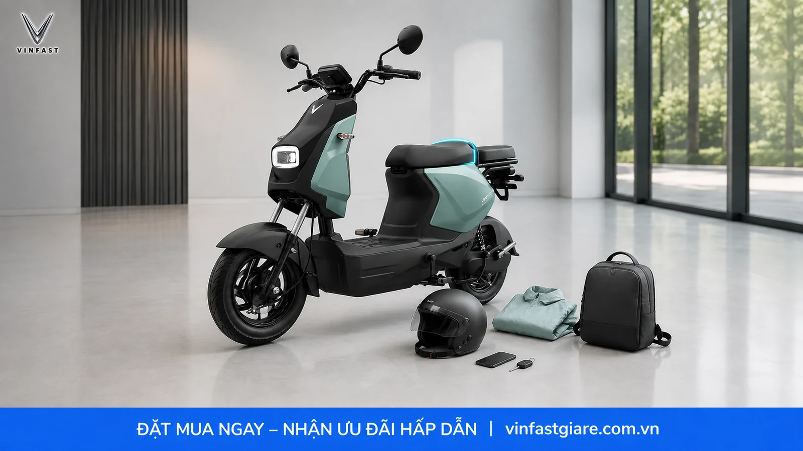Cốp xe và tiện ích nổi bật trên VinFast Amio S