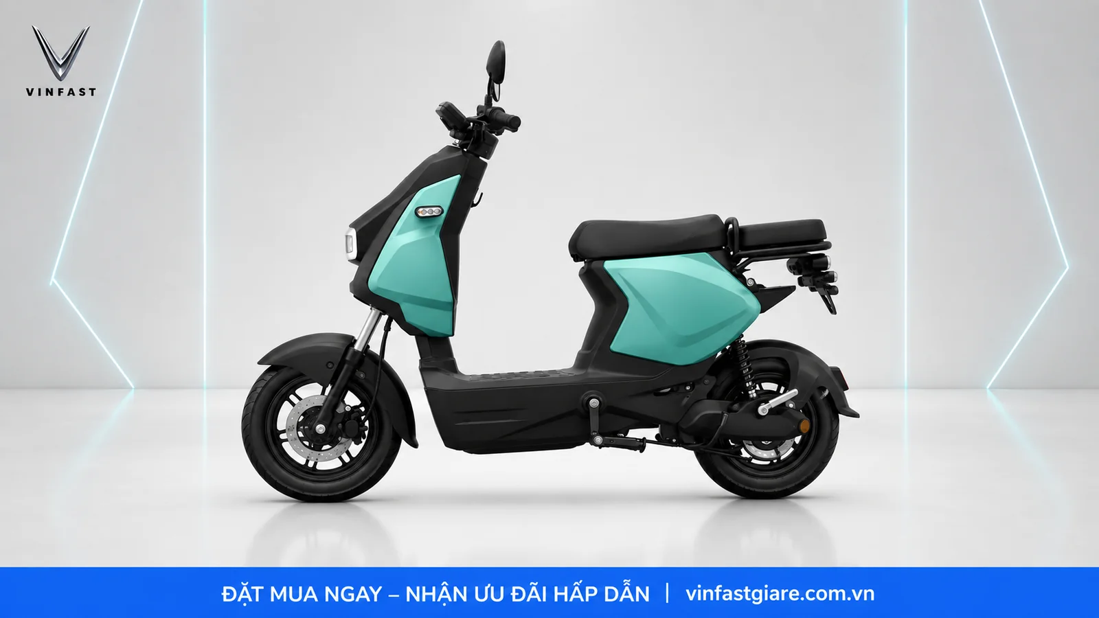 Thiết kế thân xe VinFast Amio S nhìn từ bên hông