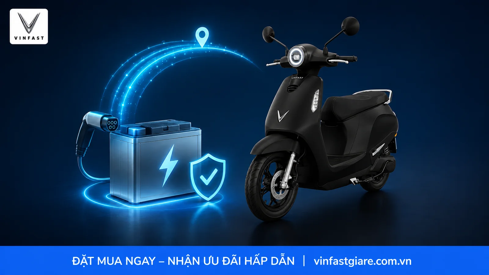 Pin và quãng đường di chuyển của VinFast Evo Max