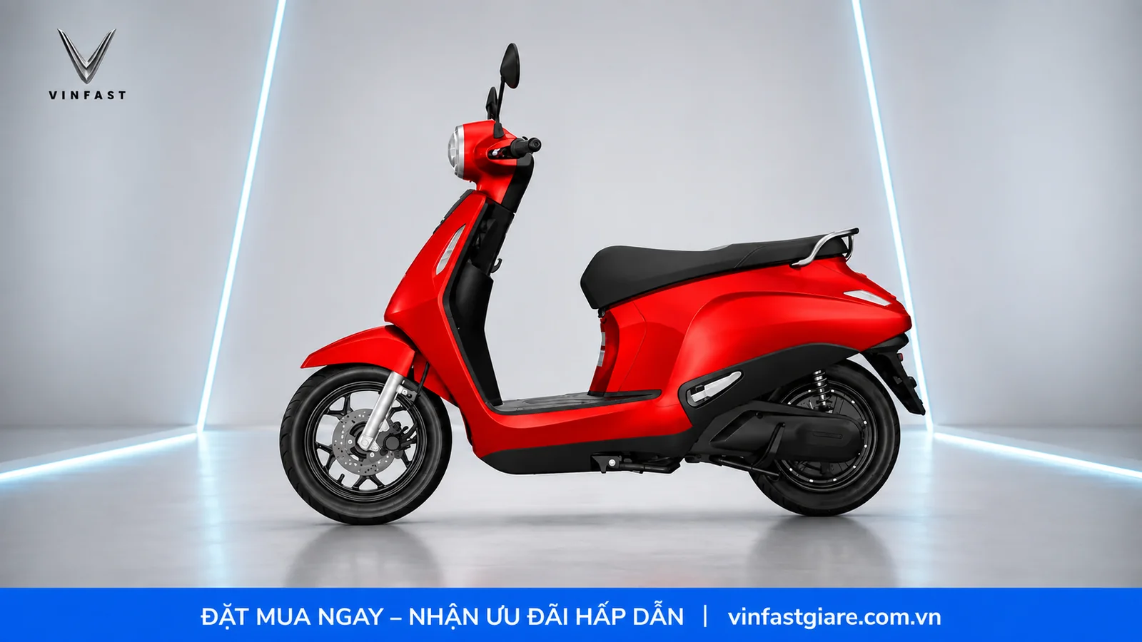 Thiết kế thân xe VinFast Evo nhìn từ bên hông