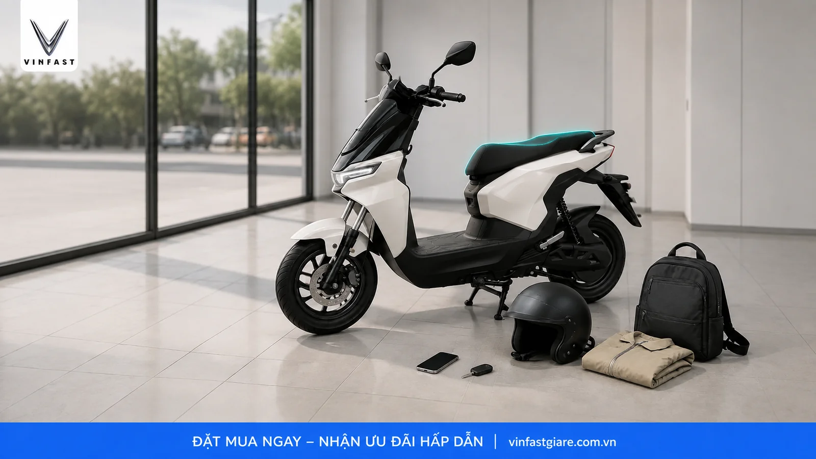 Cốp xe và tiện ích nổi bật trên VinFast Flazz