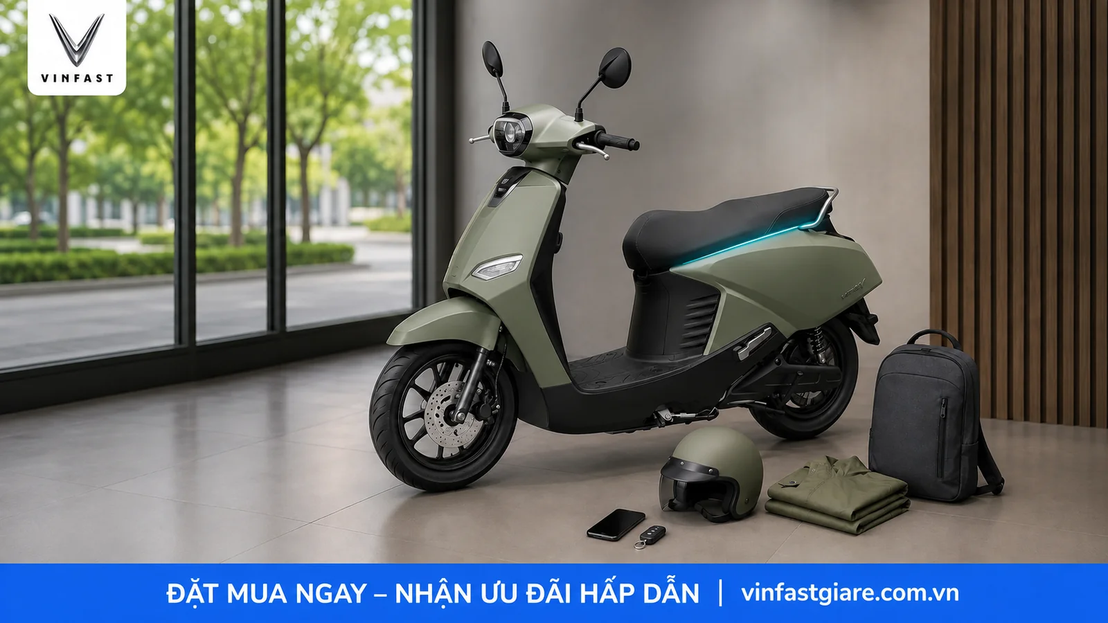Cốp xe và tiện ích nổi bật trên VinFast Vero X