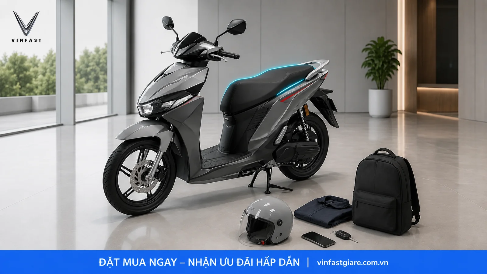 Cốp xe và tiện ích nổi bật trên VinFast Viper