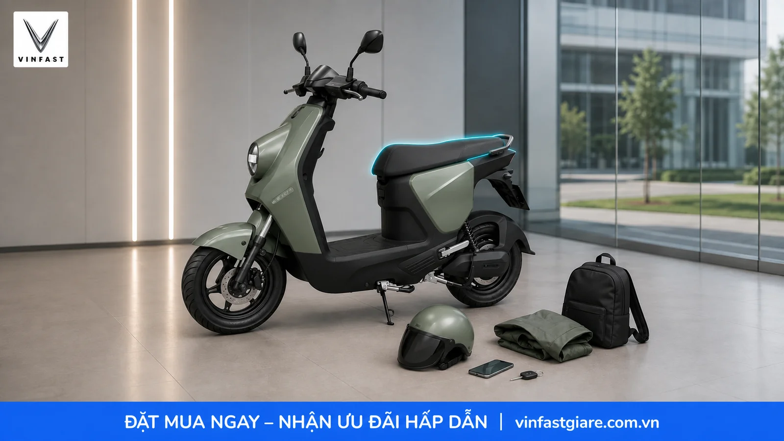 Cốp xe và tiện ích nổi bật trên VinFast ZGoo