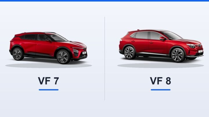 VF 7 và VF 8 nên chọn xe nào? So sánh 6 phiên bản theo bậc giá và 8 tiêu chí